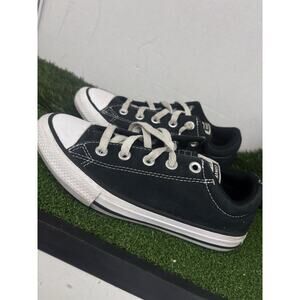 Converse Youth All Star Chuck Taylor Size Sz 2Y Black Low-Top Canvas Shoes